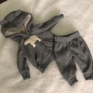 NB- sweater & sweatpants (set)